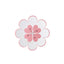 Lucky Flower Heat Insulation Mat Simple Wind Table Heat Insulation Mat Anti scalding Bowl and Dish Mat Household Plate Mat PVC Mat - Korvel