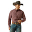Ariat Pro Series Men's Long Sleeve Shirt - Red & Black Plaid - Korvel