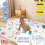 Alfombra de Juego para Bebés Antideslizante de 50x50 Pulgadas - Plegable y Lavable