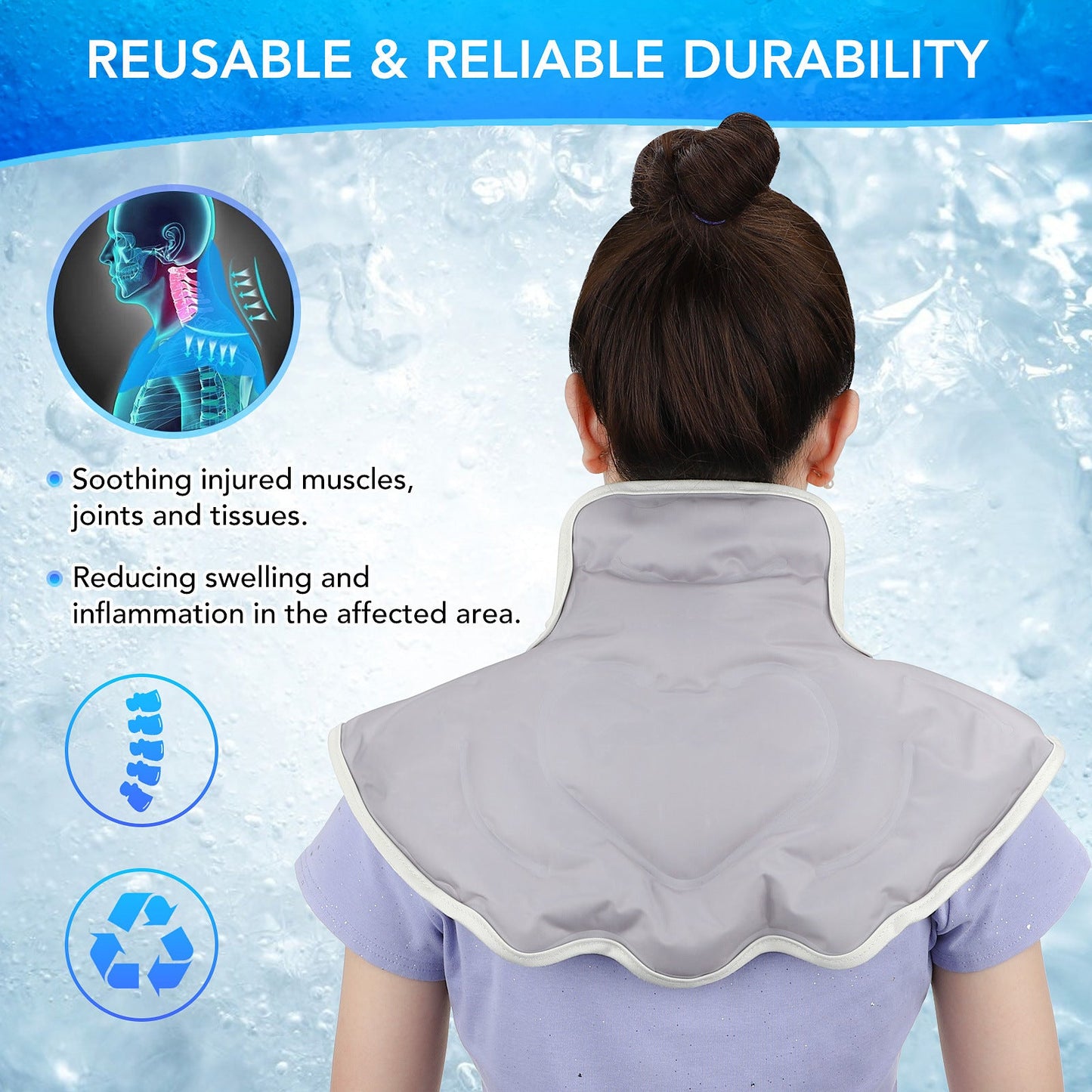 Hailicare Hot & Cold Compress for Neck and Shoulders