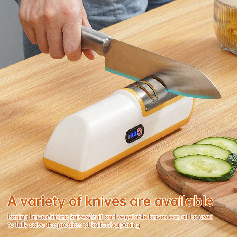 Multifunctional Electric Knife Sharpener for Home Use