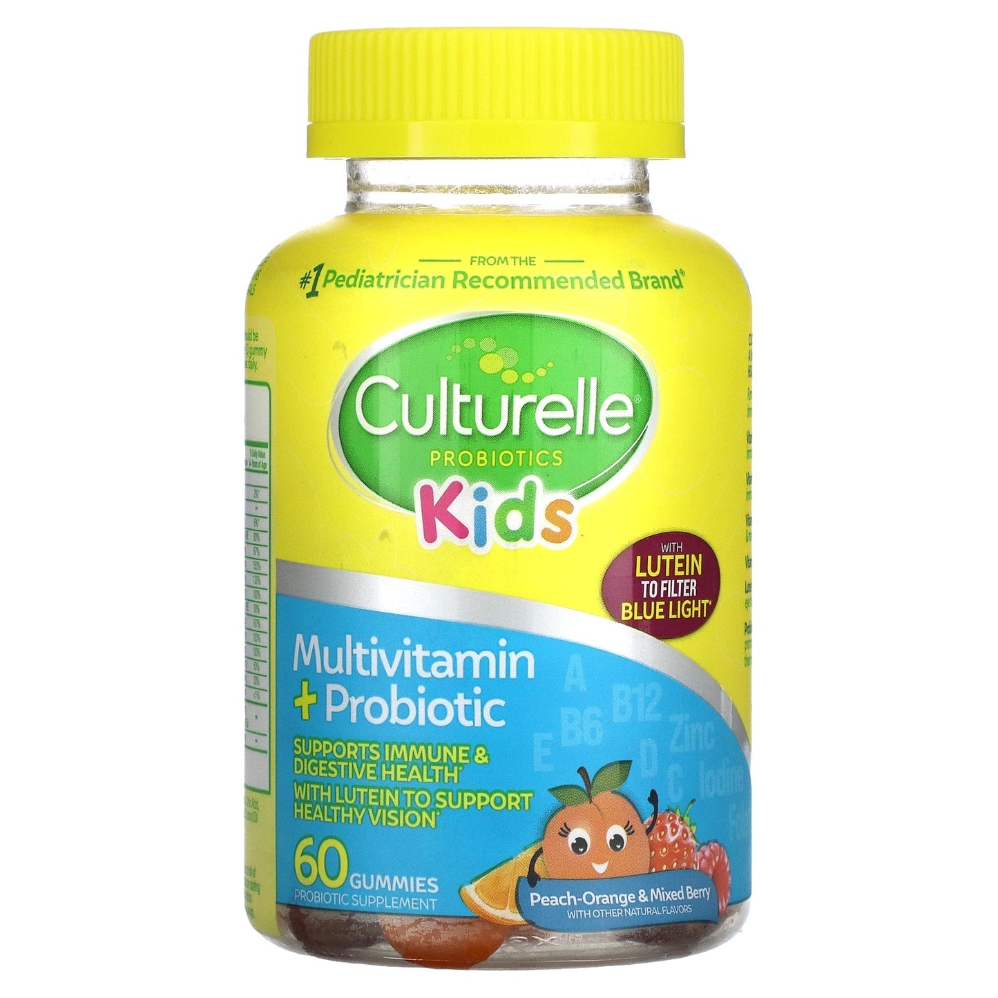 Gomitas Multivitamínicas + Probióticos Culturelle Kids - 60 unidades