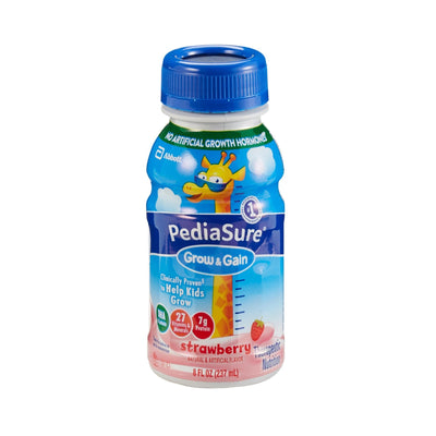 PediaSure Grow & Gain Strawberry Flavor - 8 Oz. Ready-to-Use Bottle