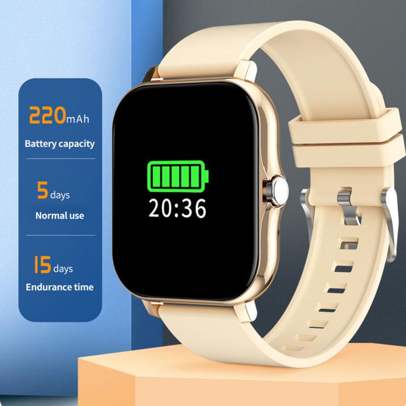CT2 Smart Watch Full Touch Fitness Smart Watch Heart Rate Monitor Bluetooth Call Waterproof Watch - Korvel