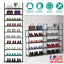 10-Tier Space-Saving Shoe Rack for 25-30 Pairs