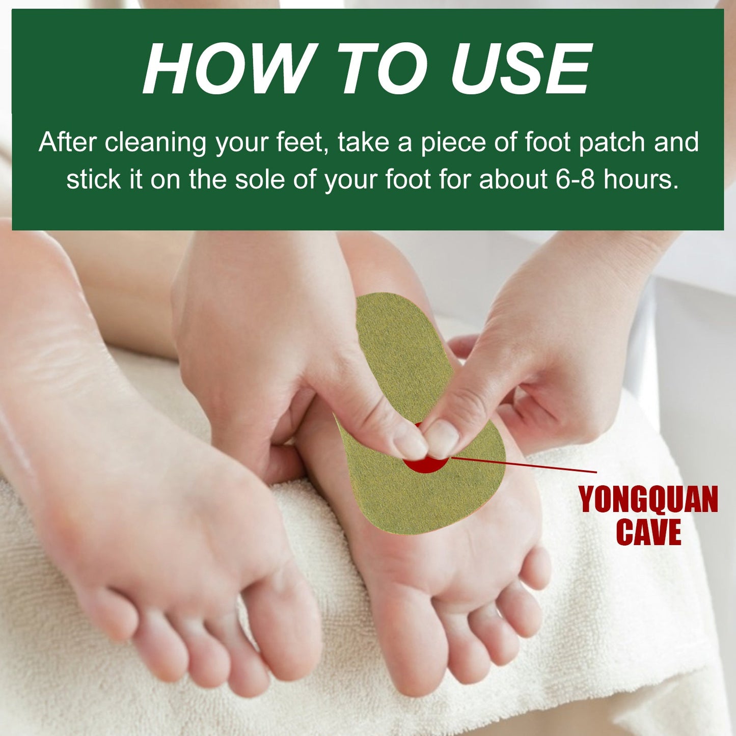 Wormwood Foot Patch, Relieve Body Stress Help Sleep Slimming Toning Foot Deodorant Care Patch - Korvel
