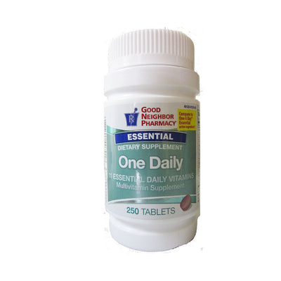Good Neighbor Pharmacy GNP One Daily Multivitamins – 250 Tablets