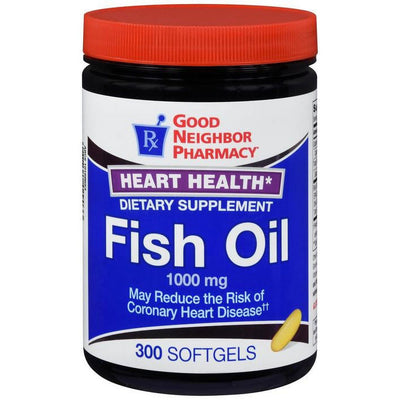 Gnp Fish Oil 1000mg - 300 Softgels