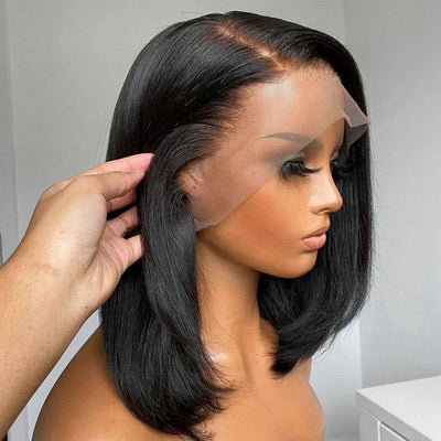 Premium 13x4 Full Frontal Lace Bob Wig - Human Hair
