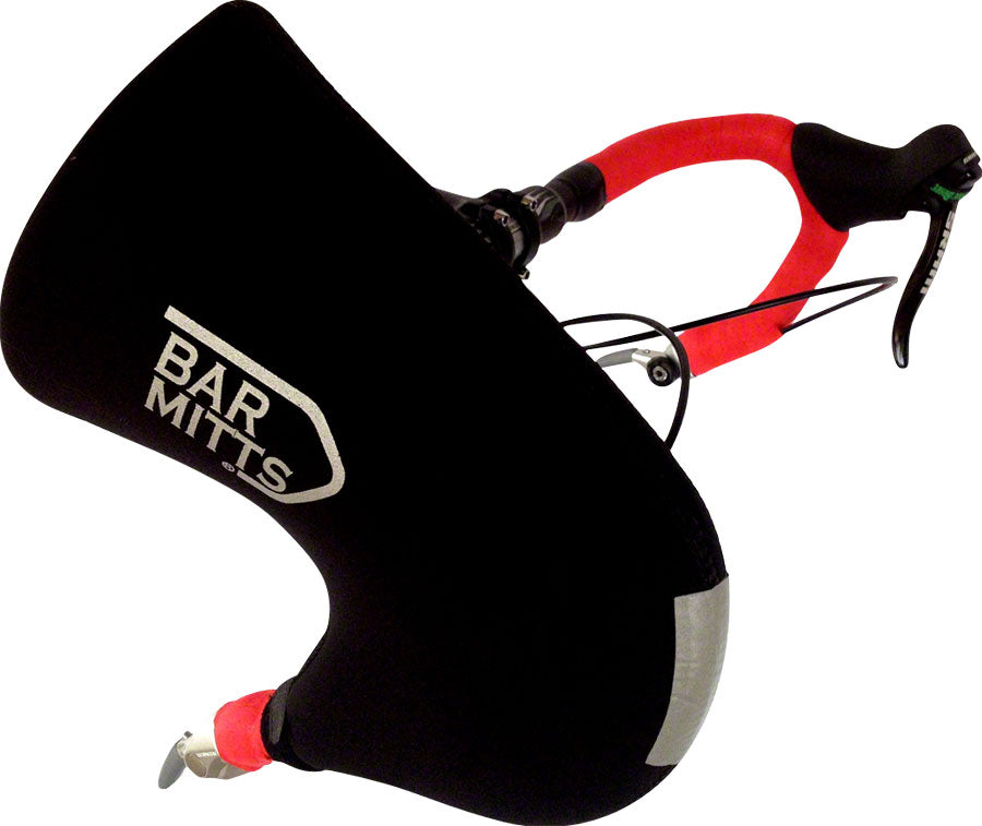 Bar Mitts Bar End Shifter Pogie Handlebar Mittens - Black