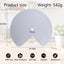 Lazy Susan Shelf Liner: Silicone Non-Slip & Thermal Protection (2pcs)