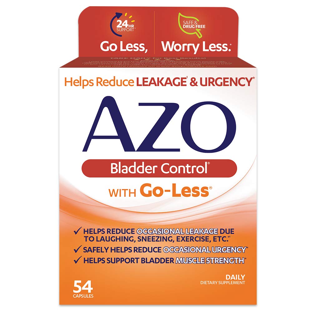 AZO Bladder Control Daily Supplement Capsules, 54ct