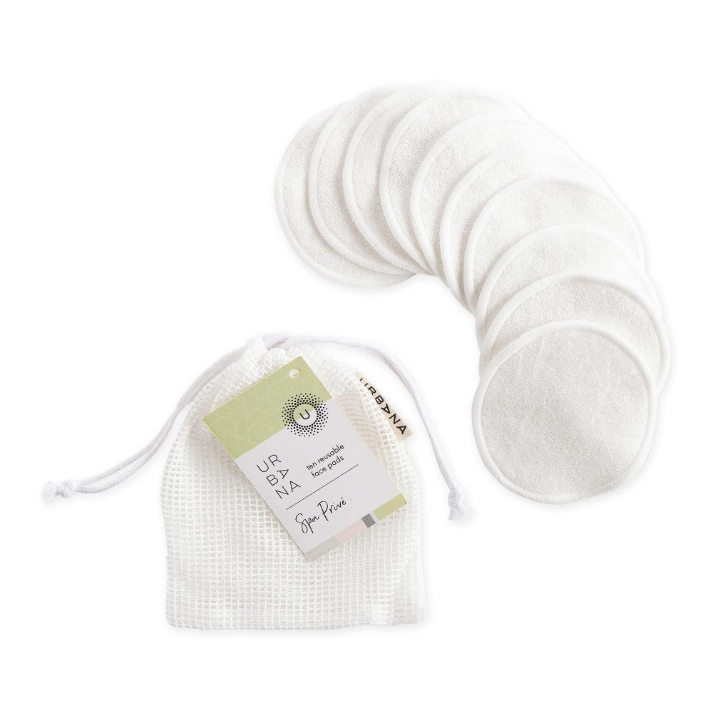 Urbana Spa Prive Collection de Spa à Domicile Tampon Visage Réutilisable