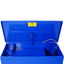40 Gallon Parts Washer 24 Gallon Solvent Capacity 5 Gallon Per Minute Max Pump Output Heavy Duty Steel Powder Coated blue - Korvel