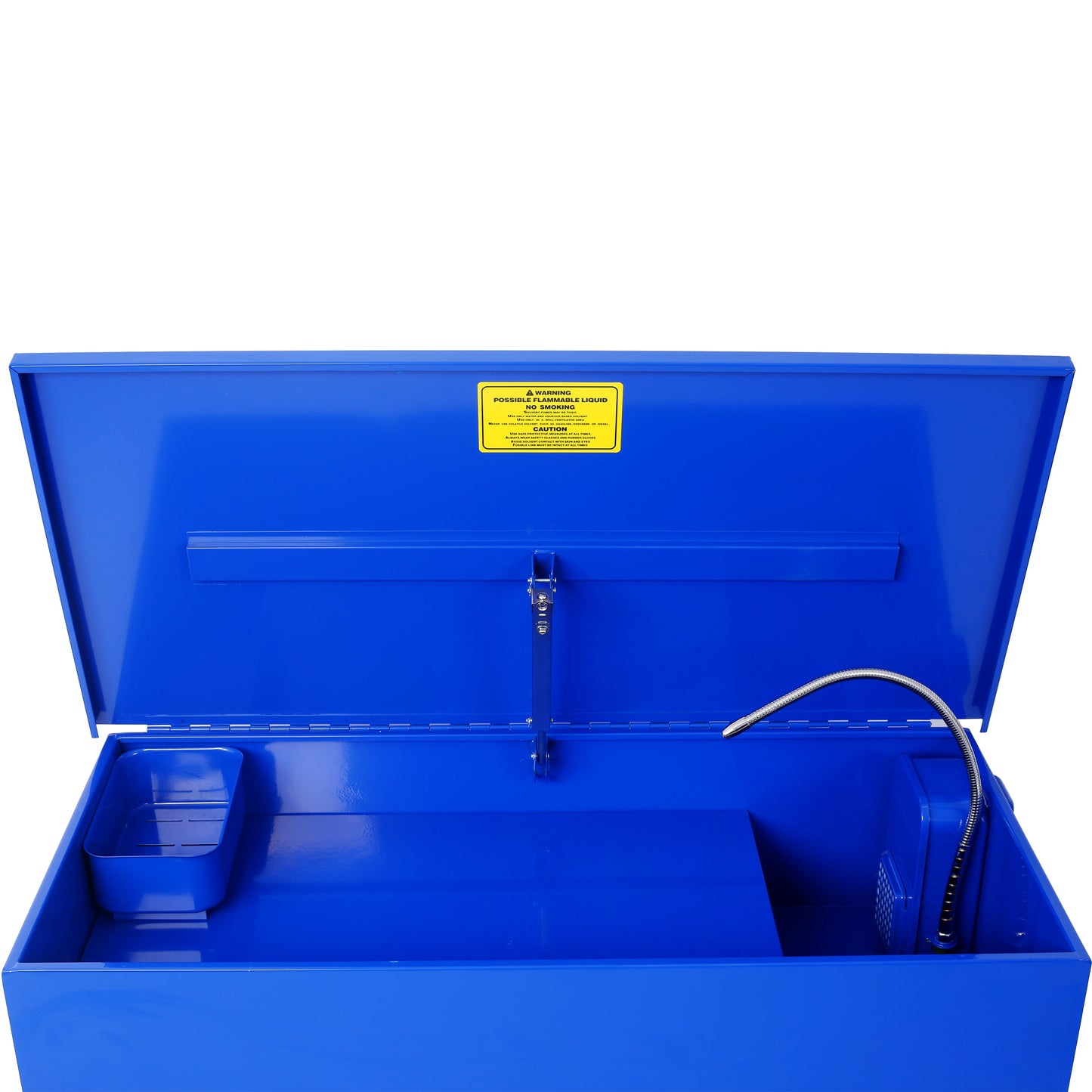 40 Gallon Parts Washer 24 Gallon Solvent Capacity 5 Gallon Per Minute Max Pump Output Heavy Duty Steel Powder Coated blue - Korvel