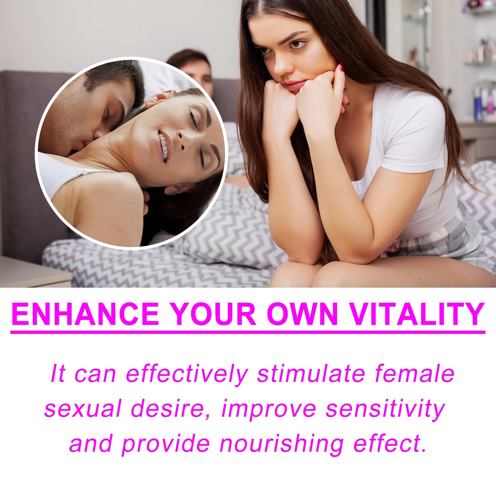 Female Orgasm Enhancement Fluid, Girl Care Skin Moisturizing Body Massage Health Care - Korvel