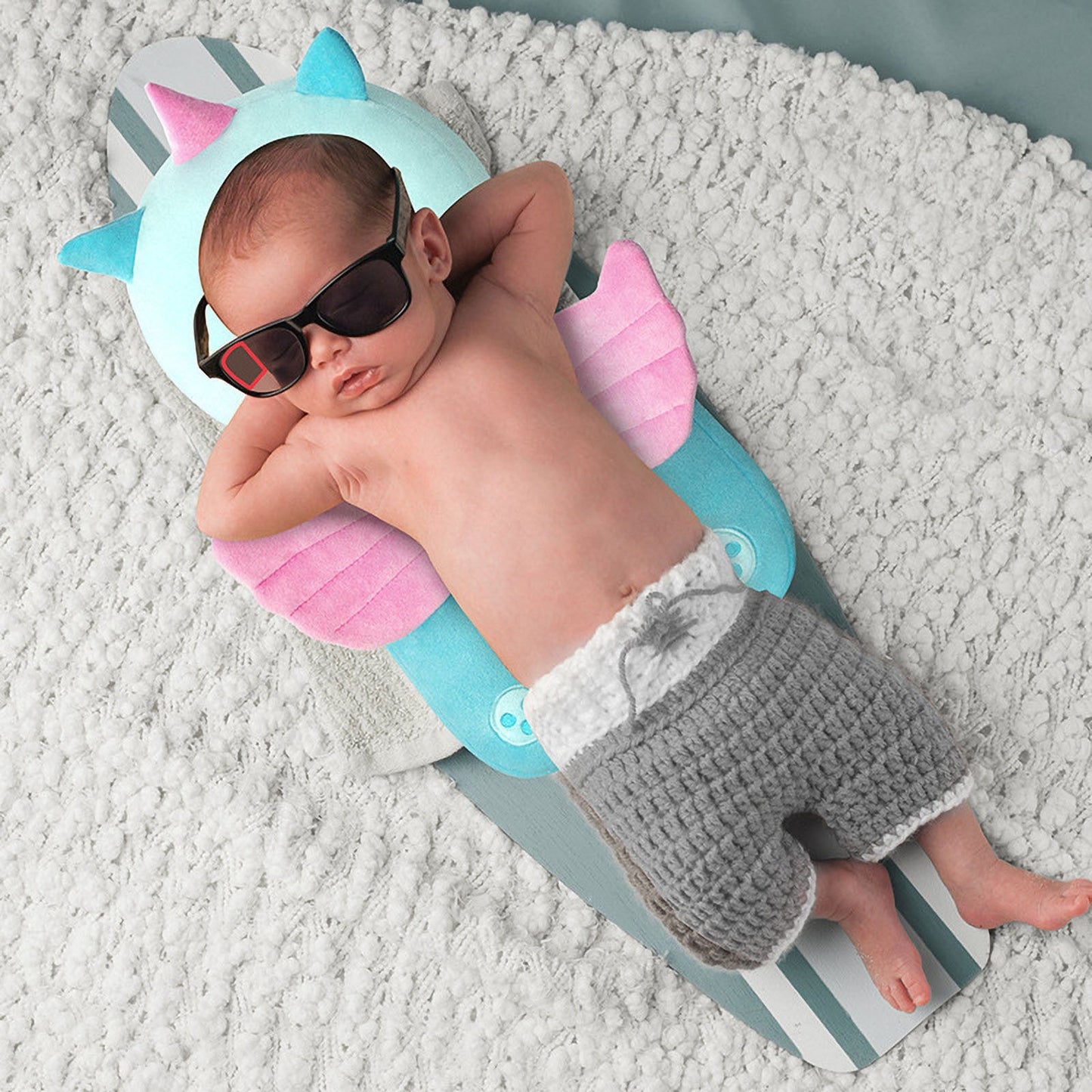 Almohada Anticaídas para Bebés con Protección de Cabeza Linda