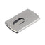 Portable Hand-push type Stainless Steel Business card holder wallet card case for men - Korvel