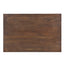 Ensemble de salle à manger rustique minimaliste en bois TOPMAX 5 pièces