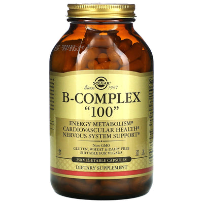 Solgar B-Complex 100 Capsules Végétales