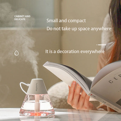 Volcano Mini Humidifier - Stylish Desktop Hydration Solution
