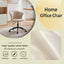 Silla de Oficina en Forma de Flor de Terciopelo con Giro