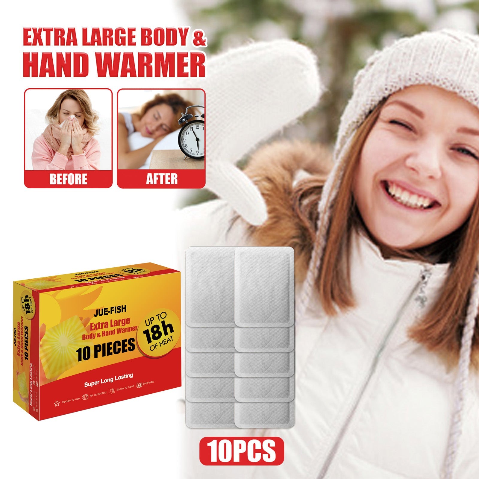 Warm Patch Autumn And Winter Warm Time 18 Hours Cold And Warm Baby Cold And Warm Patch - Korvel