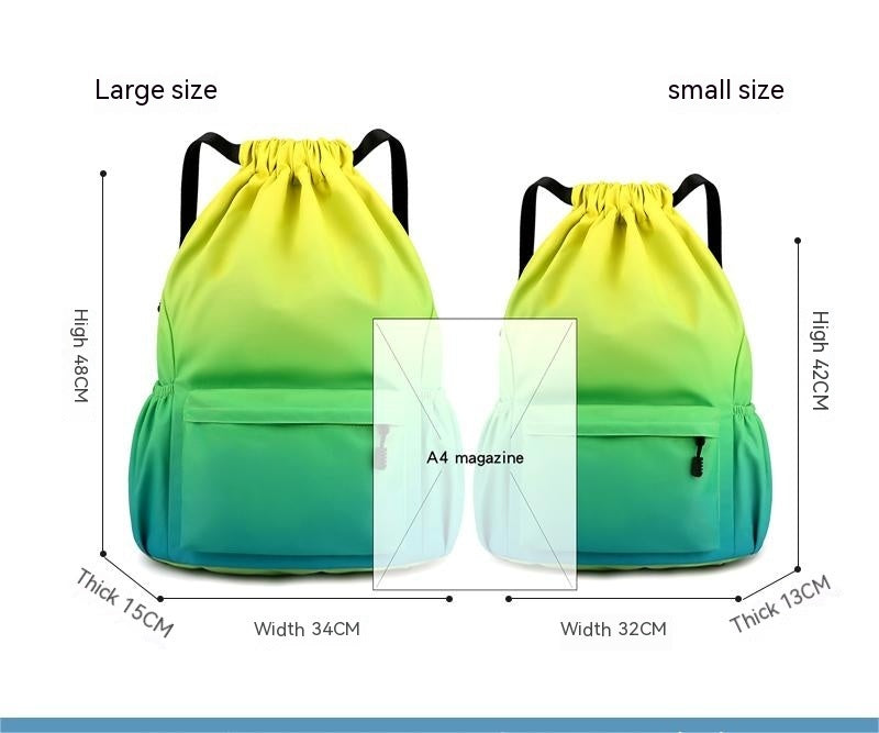 Oxford Cloth Travel Backpack for Men and Women