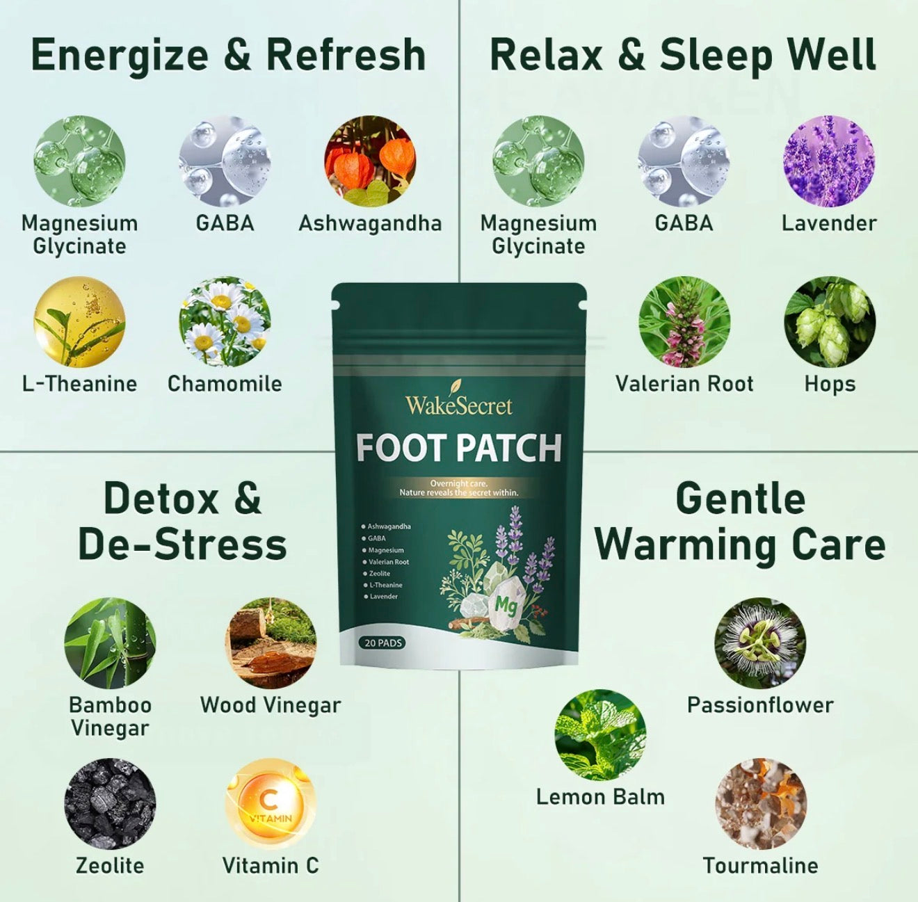 Sleep Detox Foot Patches for Nighttime Comfort