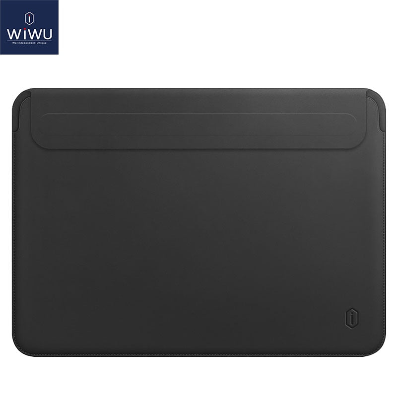 Housse d'ordinateur portable en cuir PU premium pour MacBook Pro 13 et 16