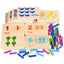 Tableau de Correspondance Cognitif en Bois Montessori pour l'Éducation Précoce