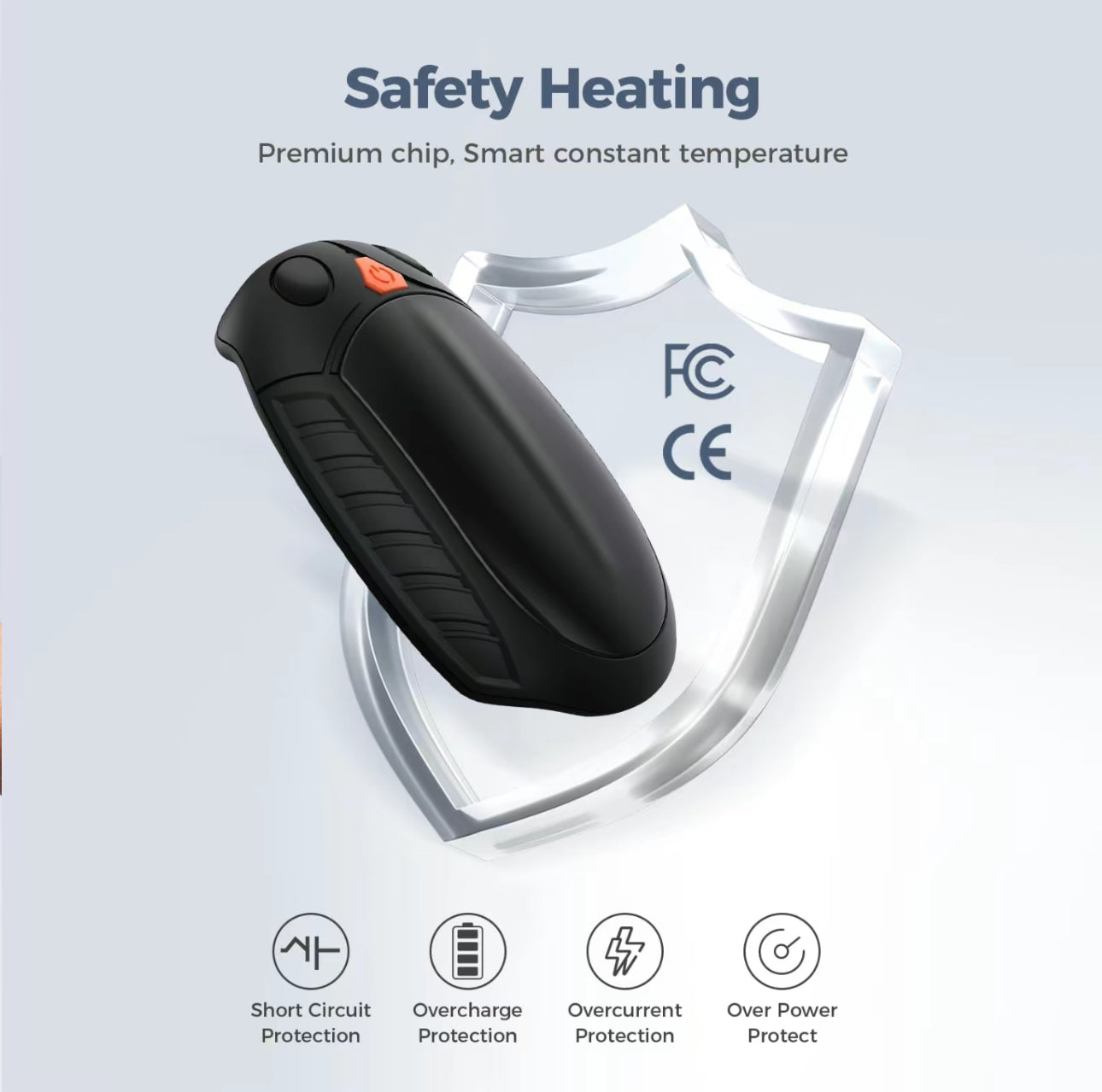 Chauffe-mains HeatMate - Chaleur rechargeable et portable