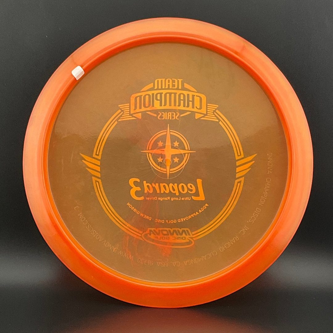 Disque Luster Champion Leopard3 - Signé par Drew Gibson