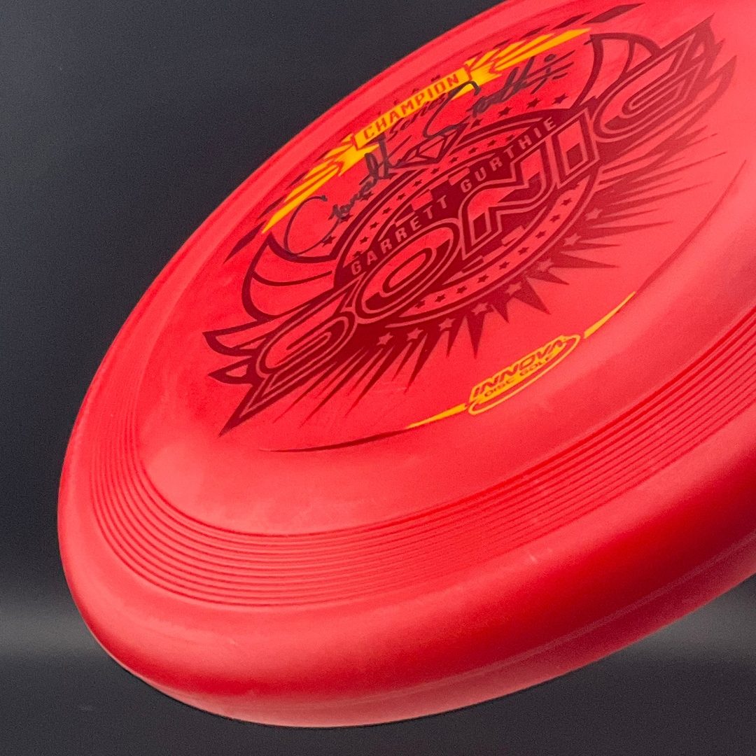 Star Sonic Disc - Signed by Garrett Gurthie, 2019 Champion Series