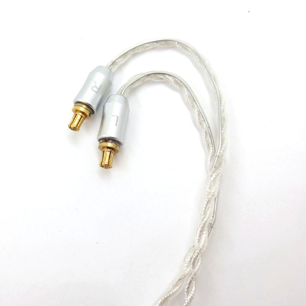 Silver foil headphone cable LS200 CKR90 LS50 70 A2DC interface audiophile headphone upgrade cable - Korvel