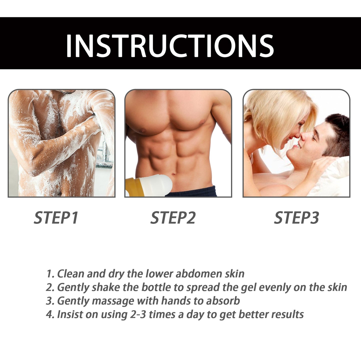 Men's Treatment Spray, Men's Body Care Treatment To Relieve Discomfort Treatment Spray - Korvel