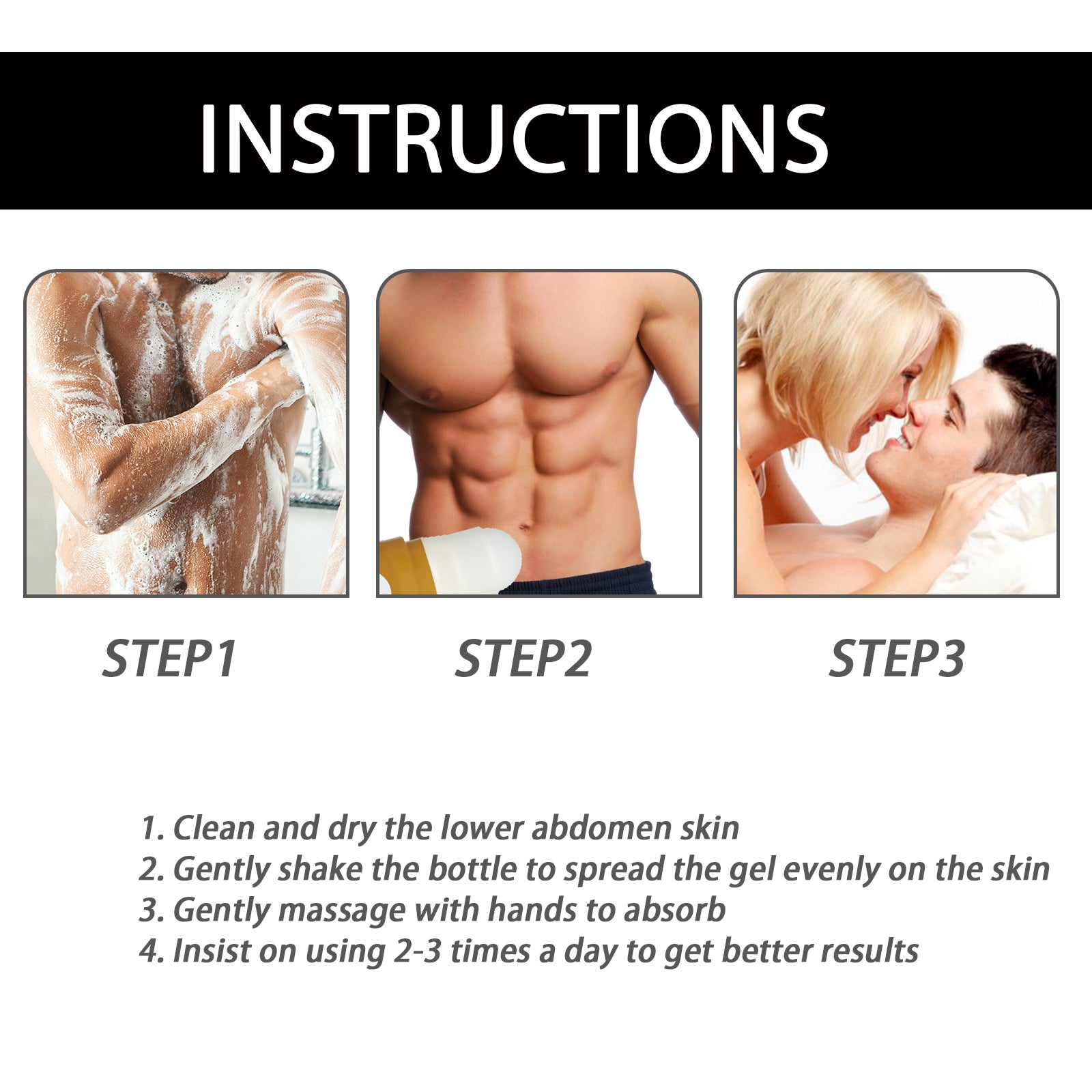 Men's Treatment Spray, Men's Body Care Treatment To Relieve Discomfort Treatment Spray - Korvel