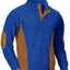 European men's casual stand up collar long sleeved corduroy sweatshirt with pit stripe - Korvel
