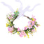 Couronne de Fleurs Élégante pour Mariage et Photographie