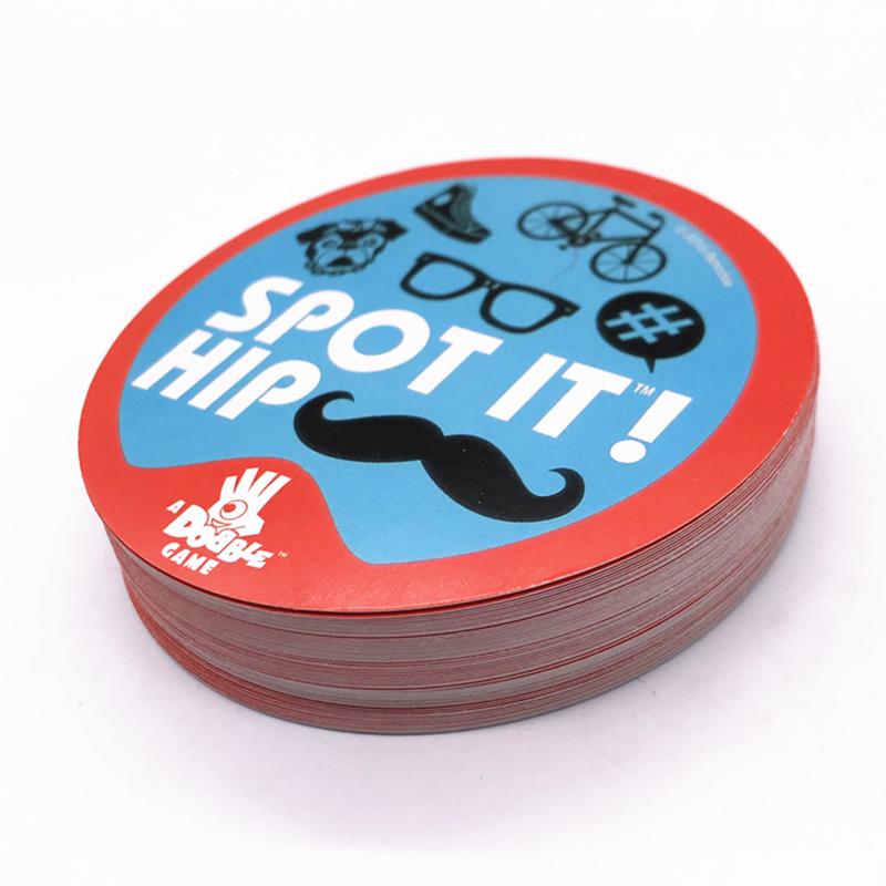 New 4 Version Spot Game it Spot Card Board Game Kids Gift with Metal Box - Korvel