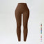 Threaded autumn and winter yoga pants seamless fitness pants high waisted sports yoga clothes leggings - Korvel