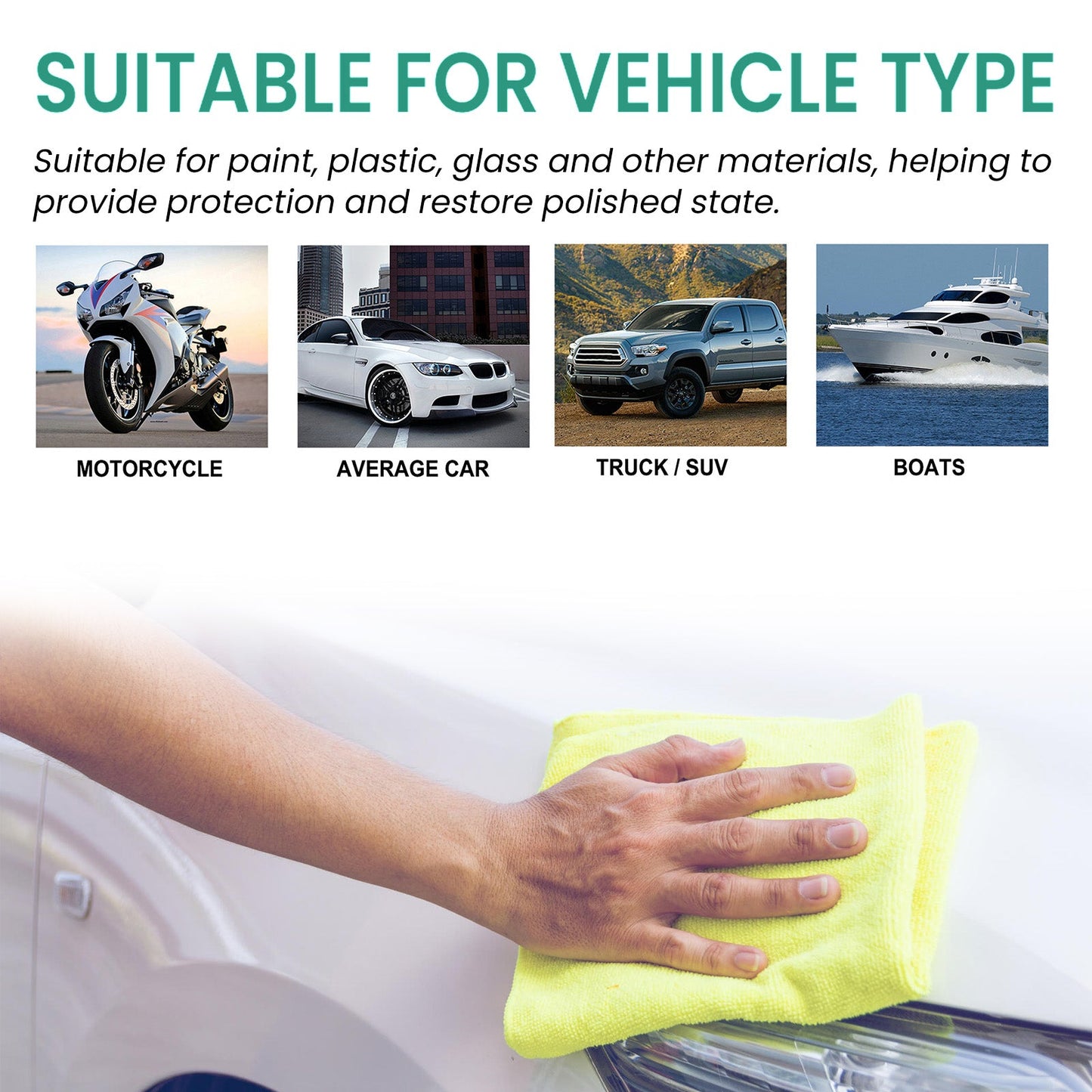 Spray de nettoyage et d'éclaircissement pour voiture premium