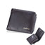 Cartera con cremallera corta para hombres - Elegante y funcional