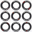 New Connected Car Tire Stickers, Tire Letter Stickers, English Letter 3D Stereoscopic Stickers - Korvel