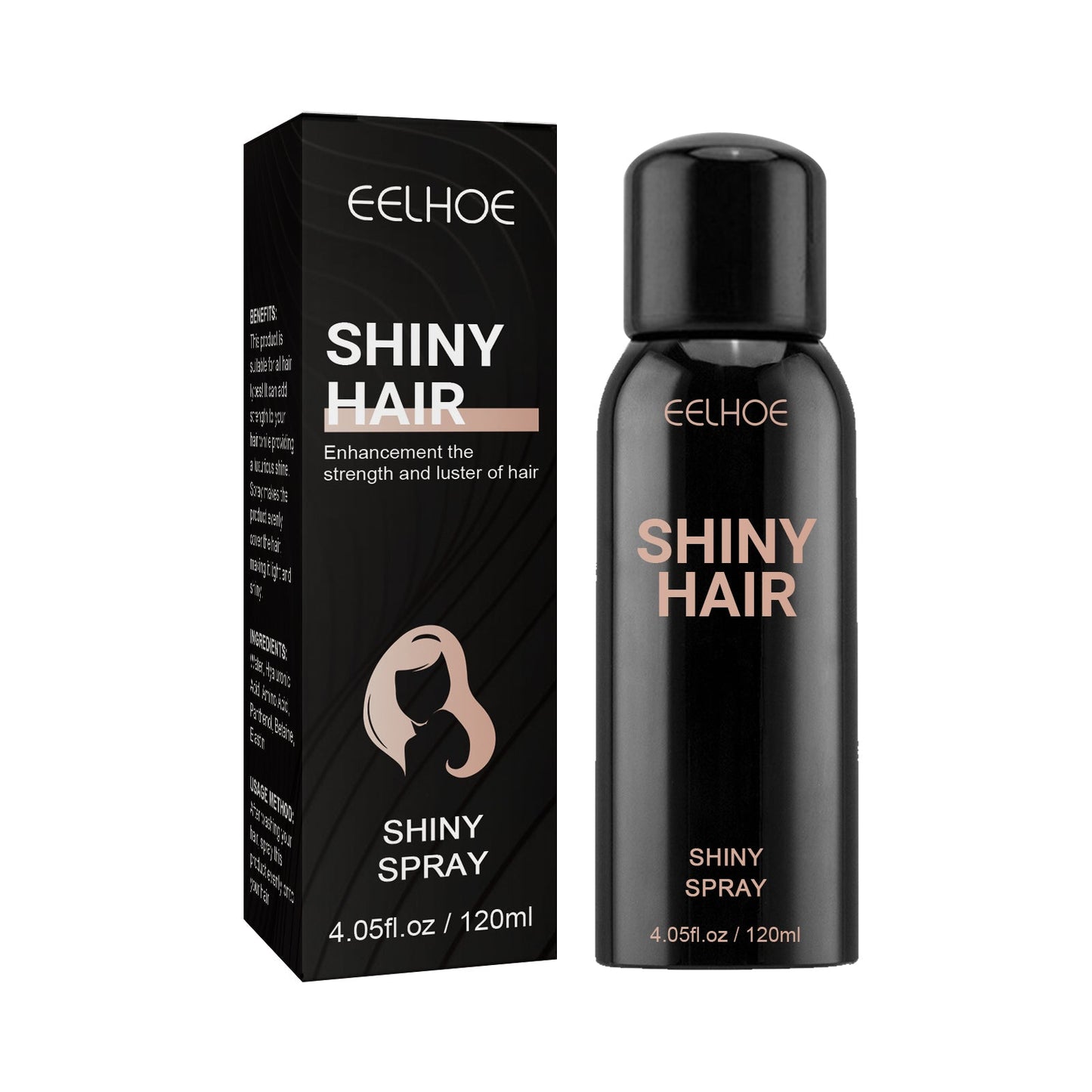 Hair Shine Spray Repair Dry And Irritated Hair Moisturizing Hair Treatment Spray For Damaged Hair - Korvel