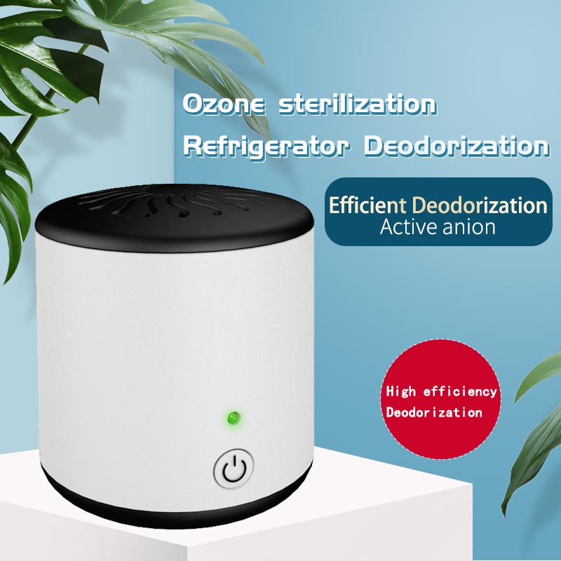 Mini Portable Ozone Generator Air Purifier Ionizer Cleaner Remover Odour Cigarette Smell Bacteria Fridge Car Cabinet - Korvel