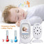 VB601 Baby Monitor 2 inch BeBe Baba Electronic Babysitter Radio Video Nanny Camera Night Vision Temperature Monitoring 8 Lullaby - Korvel