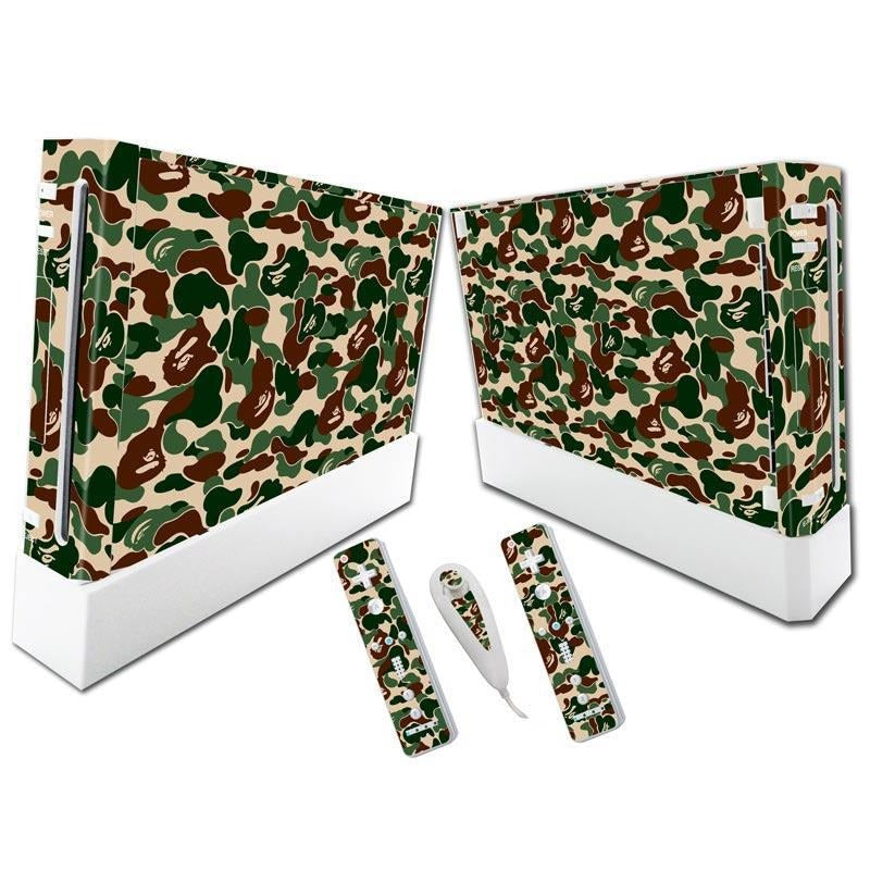 Piel de Camuflaje Premium para Consola WII