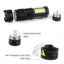 3800LM XML Q5+COB Waterproof Powerful Led Flashlight Torch ZOOM Mini Q5 Hand Lamp Linterna Led for Hiking/Fishing/Camping/Biking - Korvel