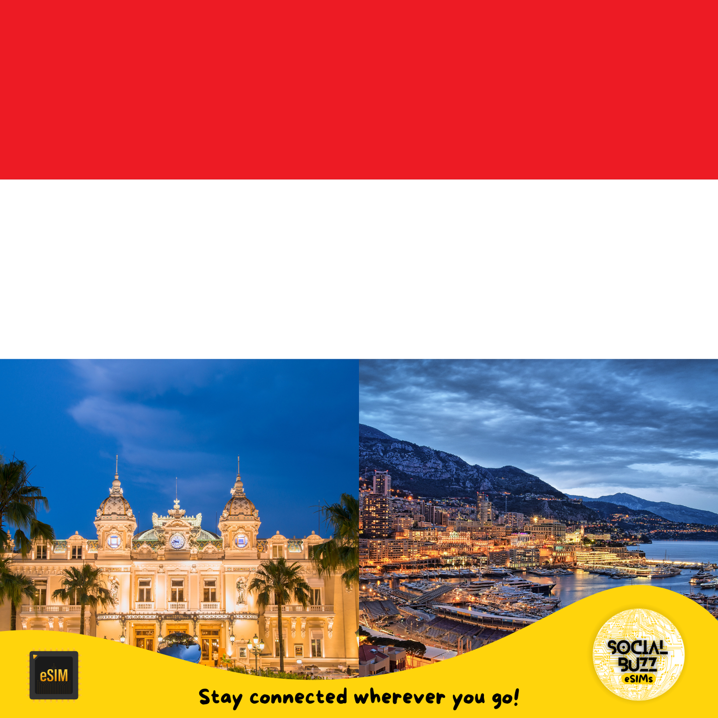Monaco eSIM Data Plan for High-Speed Connectivity